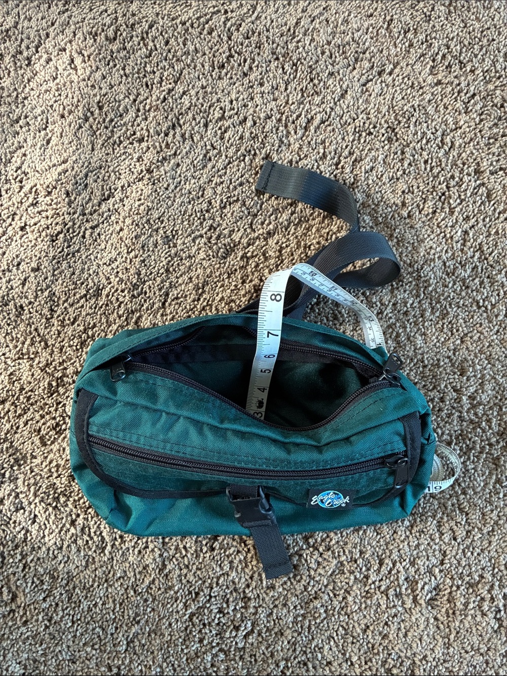 Eagle Creek Travel Fanny Pack Waist Bag Green - Picture 9 of 10